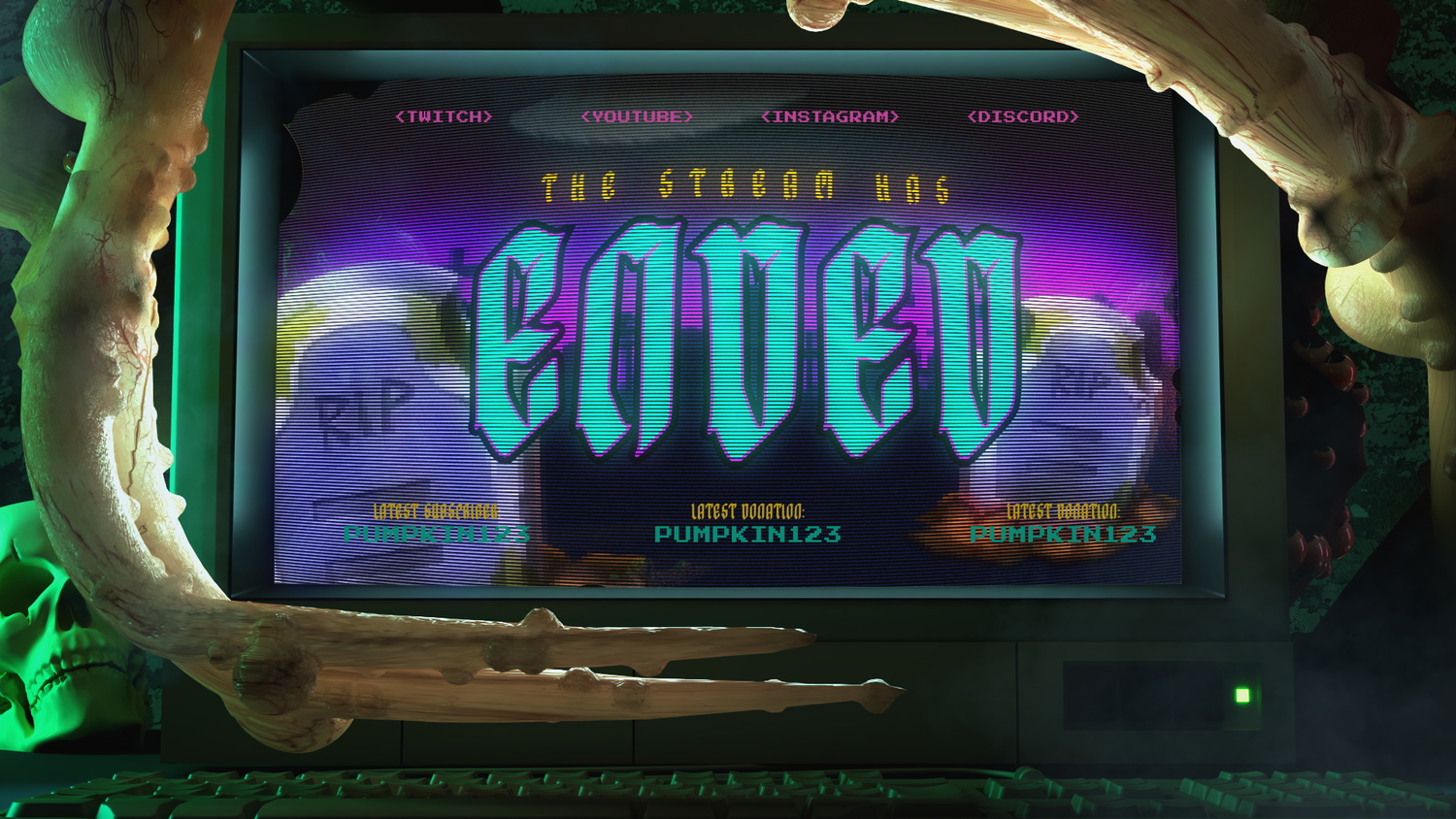 Halloween Streaming Design
