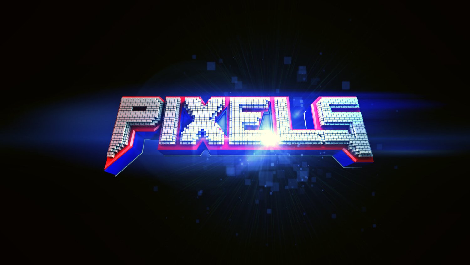 Pixels Main Title Concepts